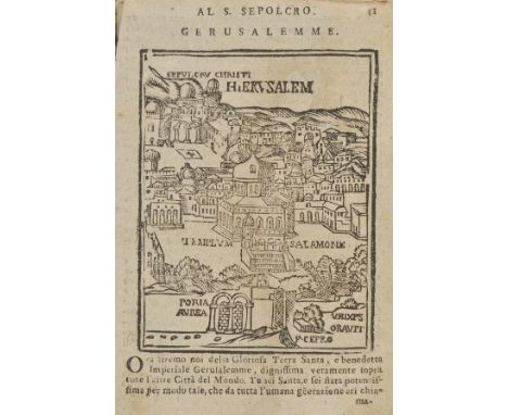 Noe (Bianco). Viaggio da Venezia al S. Sepolcro e al Monte Sinai col disegno delle Citta, Castelli, Ville, Chiese, Monasteri,