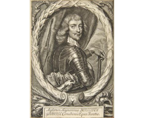 Grenvill (Sir Bevill). Verses by the University of Oxford. On the Death of the Most Noble, and Right Valiant Sir Bevill Grenv