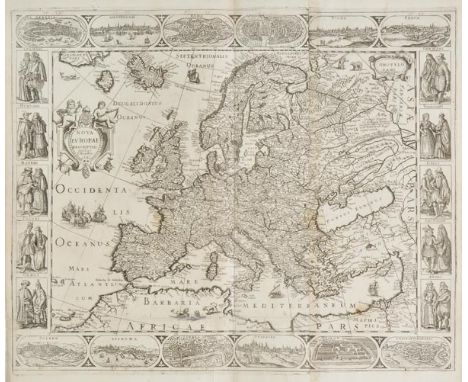 Europe. Hondius (Jodocus), Nova Europae Descriptio auctore I.Hondius, originally published Amsterdam, but this example is a p