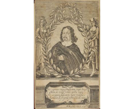 Shirley (James). Poems &c., 3 parts in one, 1st edition, London: For Humphrey Moseley, 1646, engraved frontispiece portrait (