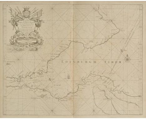 Scotland. Collins (Captain Greenville), Edinburgh Firth, The Firth of Murry, Part of the Maine Island of Shetland [and] The E