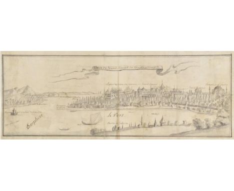 *Constantinople. Anonymous, Vue du Grand Serrail de Constantinople [A View of the Grand Seraglio of Constantinople, circa 177