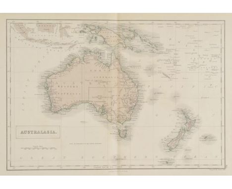 Australia. Black (Adam and Charles, publishers), Atlas of Australia with all the Gold Regions. A Series of Maps from the Late