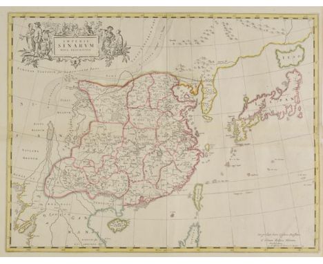 China & Japan. Blaeu (Johannes), Imperii Sinarum nova Descriptio, published J.Covens & C.Mortier, Amsterdam, circa 1710, engr