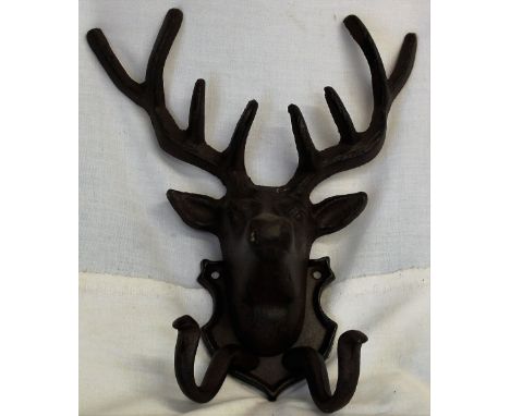 Deer shaped coat hook