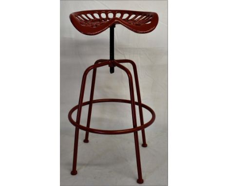 A tractor seat stool