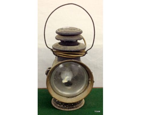 A 240v converted carriage lamp 30cm