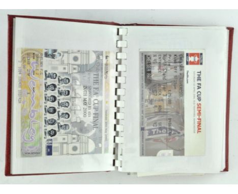 Chelsea book of tickets (Specials/European (Away) Cup Finals/Semi-Finals etc)