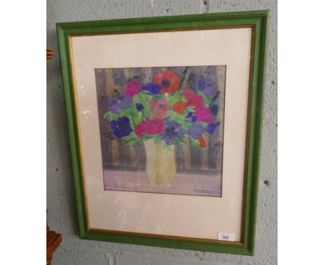 Signed L/E print 20/85 - Anemones by Celia Stephens 