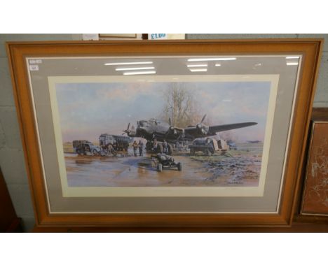 David Shepherd L/E signed print - Approx image size: 94cm x 51cm 
