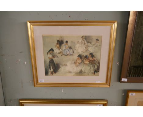 Russell Flint print 