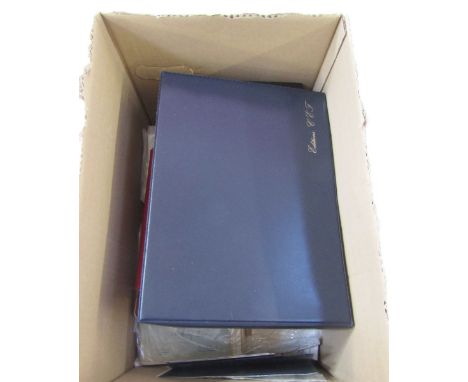 Stamps of France: Large box of 3 albums, 3 stock-books and loose in packets, mainly 1920s to modern including small amount of