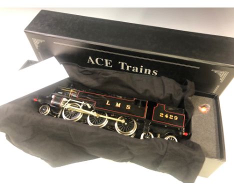 AN ACE TRAINS BOXED 0 GAUGE 2-6-4 LMS, ELECTRIC LOCOMOTIVE 