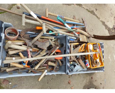 VINTAGE HAND TOOL, GARDEN IMPLEMENTS ETC