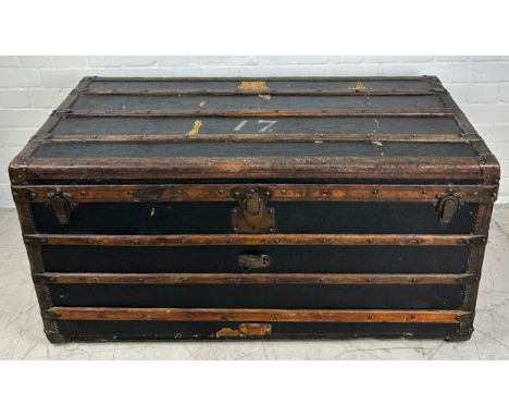A 19TH CENTURY LOUIS VUITTON TRUNK BY REPUTE BELONGING TO FAMED SWEDISH PHYSICIAN AND PSYCHIATRIST AXEL MUNTHE (1857-1949) AN