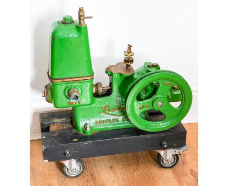 A vintage R A Lister &amp; Co water pump (mounted)  