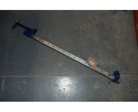 Two x 30'' Record Sash Clamps.