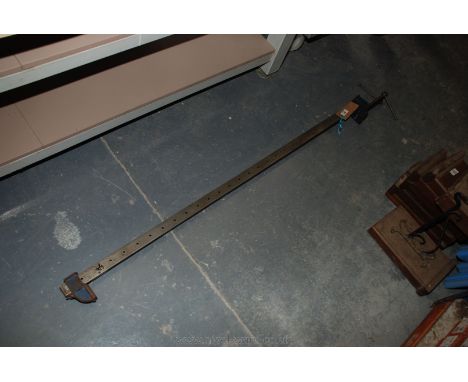 Two x 54'' Record Sash Clamps.