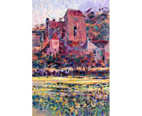 Arthur K. Maderson (b.1942) April Evening, Saint-Amand-De-Colymixed media on boardsigned lower left, titled on reverse 118½ x