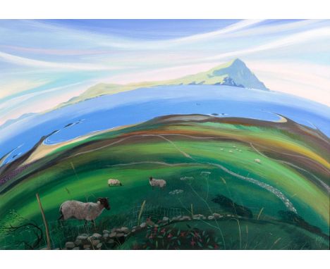 Nicholas Hely Hutchinson (b.1955) Towards Clare Islandoil on canvassigned with initials lower right 76 x 106½cm (29.9 x 41.9i