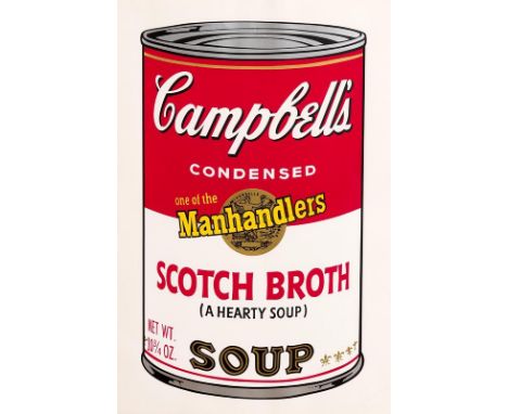 Andy Warhol (1928-1987) Scotch Broth, from Campbell's Soup II, 1969 (F. &amp; S. II.55)screenprint in colours on smooth wove 