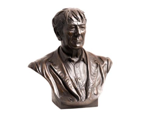 Rory Breslin (b.1963) Seamus Heaney (2012)bronze - number 1 from an edition of 3signed, dated 2012 and numbered 1/3 60 x 56 x