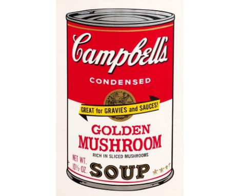 Andy Warhol (1928-1987) Golden Mushroom, from Campbell's Soup II, 1969 (F. &amp; S. II.62)screenprint in colours on smooth wo