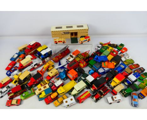 Matchbox - An assortment of over 70 unboxed diecast vehicle in various scales to include Models of Yesteryears, Superfasts, S