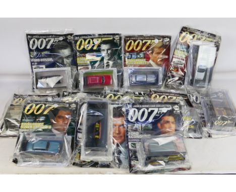 GE Fabbri - James Bond - 12 1/43 scale factory sealed issues of the James Bond Car Collection comprising of issues 97-108 of.