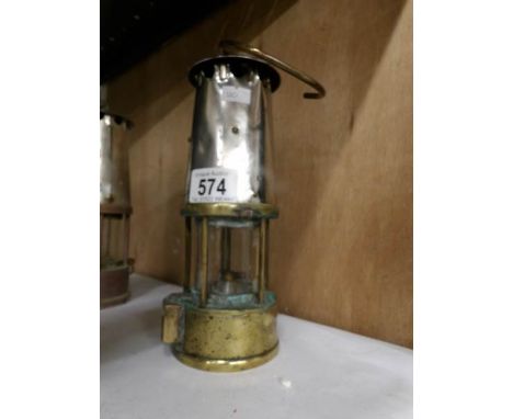 A miner's lamp