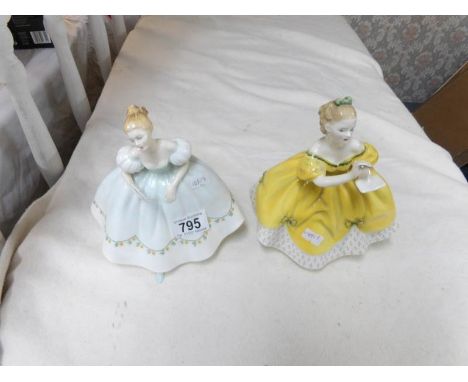 2 Royal Doulton figurines, First Dance and Last Waltz