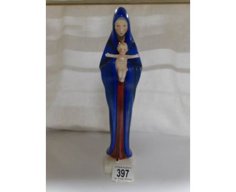 A Goebel figure of Madonna and child