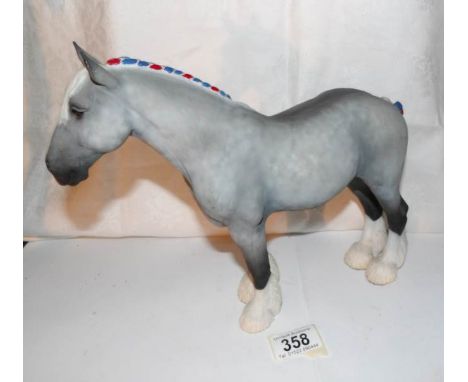 A North Light model of a shire horse