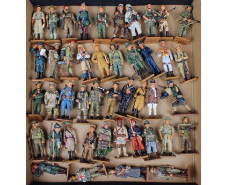 A collection of one hundred (100) assorted Del Prado model soldiers various countries and campaigns. (100)