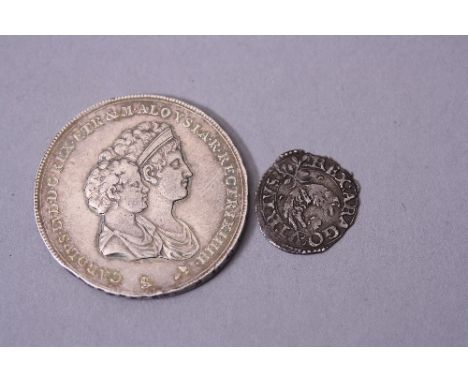 ITALY GROUP OF COINS, Charles Louis & Marie Louise 1803-07 5 Lire 1804 Tuscany Spink grade V.F., Naples Carlo V 1516-1564 AR 