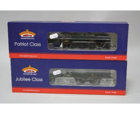 TWO BOXED BACHMANN OO GAUGE LOCOMOTIVES, 'Patriot' Class 'The Royal Leicestershire Regiment' No.45503 (31-210) and 'Jubilee' 
