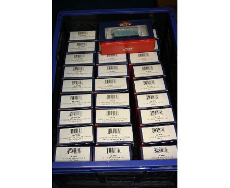 A QUANTITY OF BOXED BACHMANN OO GAUGE ROLLING STOCK, Planked Vent and Insulated Vans, assorted companies and liveries, look t