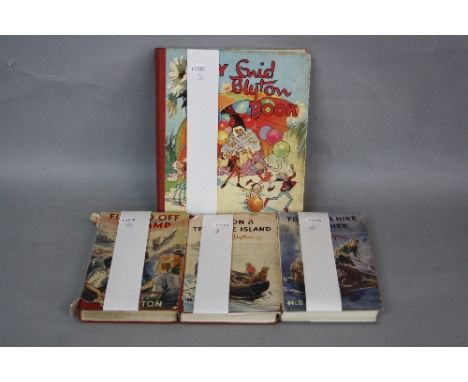 BLYTON, ENID, 'Five on a Hike Together', first edition in dust wrapper, 1951, together with 'Five Go off to Camp', 'Five On a