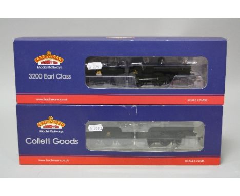 TWO BOXED BACHMANN OO GAUGE LOCOMOTIVES, 'Collett Goods' No.2253, weathered version (32-306) and 'Earl' Class No.9017 (31-086