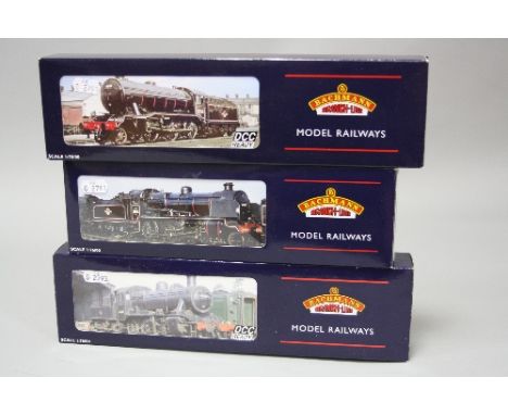 THREE BOXED BACHMANN OO GAUGE LOCOMOTIVES, N Class No.31406 (32-164), Class 2 No.46426 (32-829) and Class K3 No.61823 (32-278
