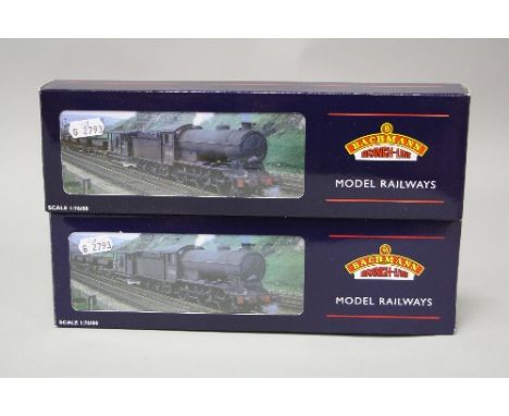 TWO BOXED BACHMANN OO GAUGE CLASS J39 LOCOMOTIVES, No.64838 (31-865) and No.64897 (31-855A), both in B.R. black livery, compl