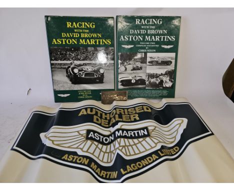 A group of Aston Martin related items - comprises: WYER (John) with Chris Nixon. Racing with the David Brown Aston Martins, S