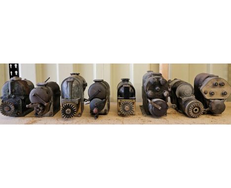 AMENDED DESCRIPTION: Collection of 8 Vintage car parts - to Include Vintage Ignition Magnetos. 