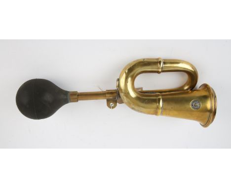 Powell Hanmerl (Birmingham)Vintage Vereran brass and rubber bulb car horn