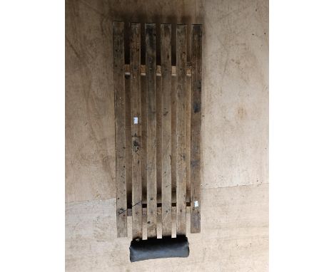 Cooper Wallace Wooden Trolley for looking under car.