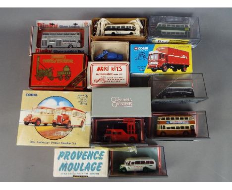 Corgi Original Omnibus, Dinky Toys, Matchbox and others -0 A collection of mainly boxed diecast model vehicles and a small qu