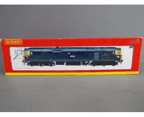 Hornby - an OO gauge Super Detail locomotive BR Co-Co diesel electric locomotive class 50 'Agincourt' DCC ready, boxed # R 24