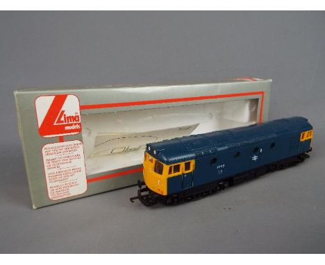 Lima - an OO gauge diesel electric locomotive class 27 op no 27102 BR blue livery, # 205247A1, appears excellent in excellent