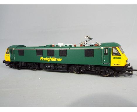 Hornby - an OO gauge model Freightliner Bo-Bo electric class 90 locomotive op no 90041, boxed # R 2482 appears ex in box