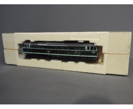 Hornby - an OO gauge model BR class 31 A-I-A diesel electric locomotive op no D 5512, fitted with locsound unit and lighting,